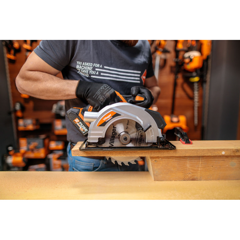 Fuse akumulatorska brushless ručna kružna testera Villager VLP 1820 - Image 3