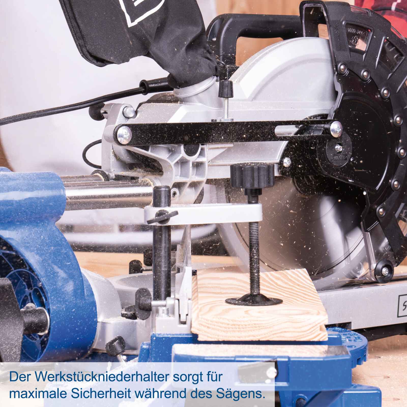 Scheppach preklopna potezna pila HM216 216mm - Image 4