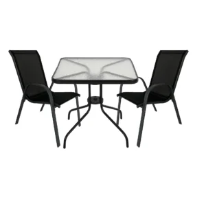 Expert baštenska garnitura SET 6 Valencia sto 60 x 60 x 70 cm i 2 stolice
