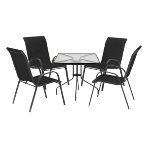 Expert baštenska garnitura SET 3 Valencia sto 60 x 60 x 70 cm i 4 stolice