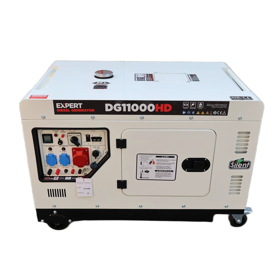 Expert dizel agregat za struju DG11000HD 11kW - Image 3