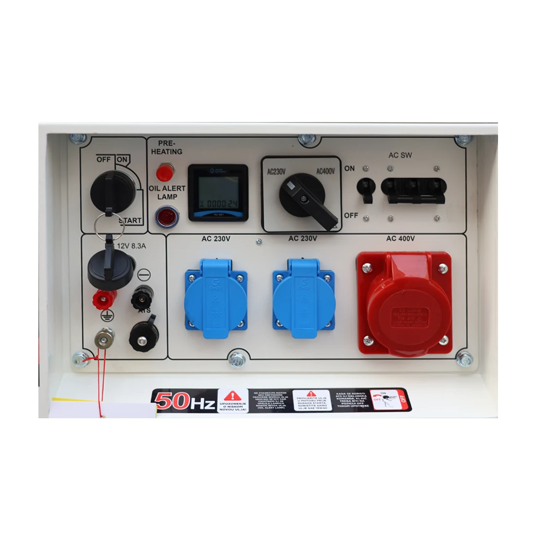 Expert dizel agregat za struju DG7000HD 7kW - Image 6