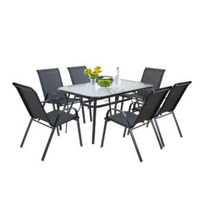 Expert baštenska garnitura SET 1 Valencia sto 120 x 70 x 70 cm i 6 stolica