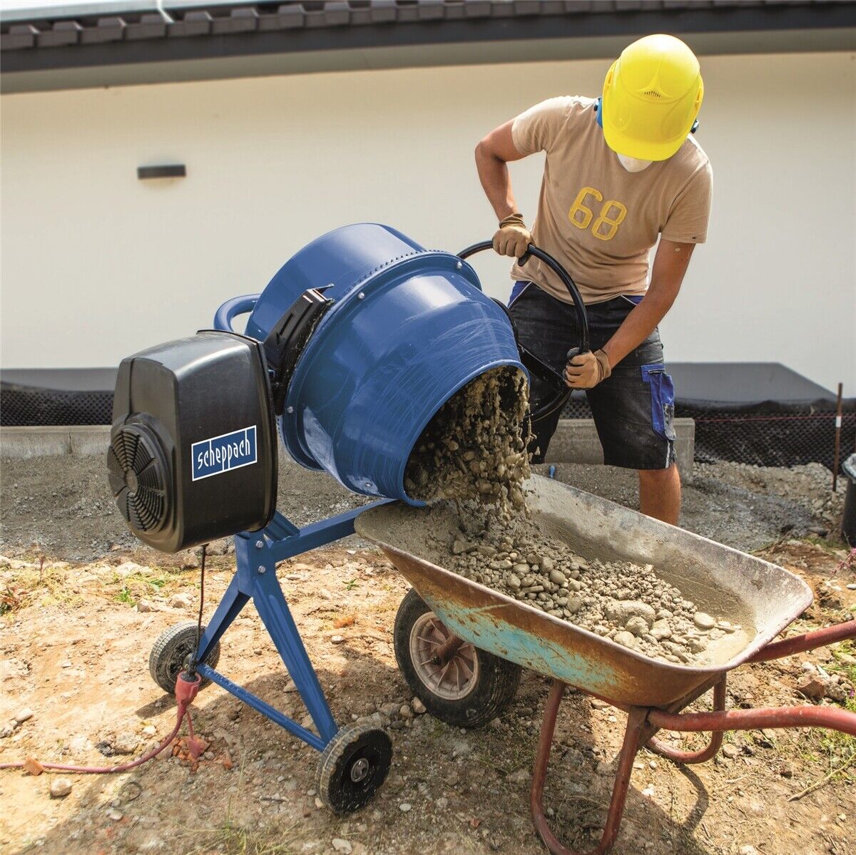 Scheppach mješalica za beton MIX125 - Image 3