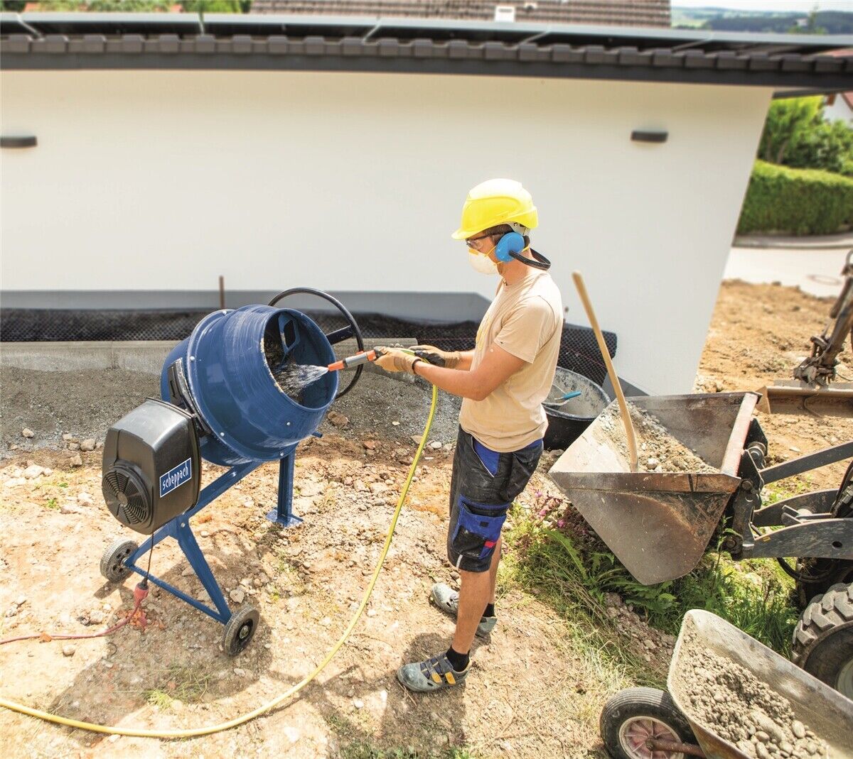 Scheppach mješalica za beton MIX125 - Image 2