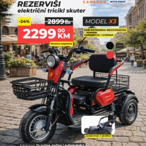 Električni skuter bicikl Caneras X3